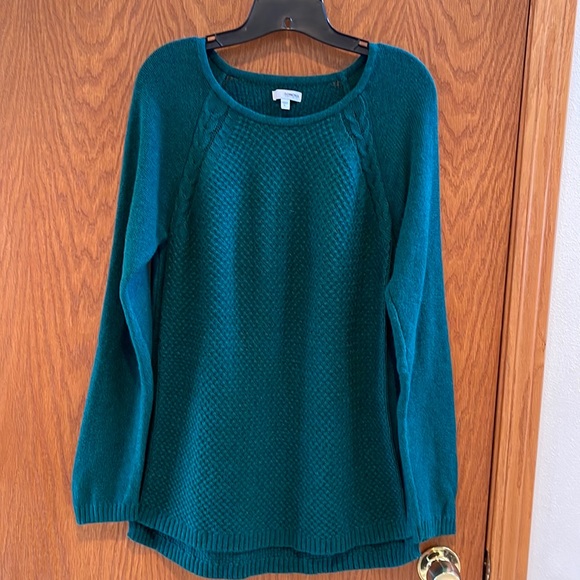 Women’s Sonoma crew neck sweater Dark Green Sz L